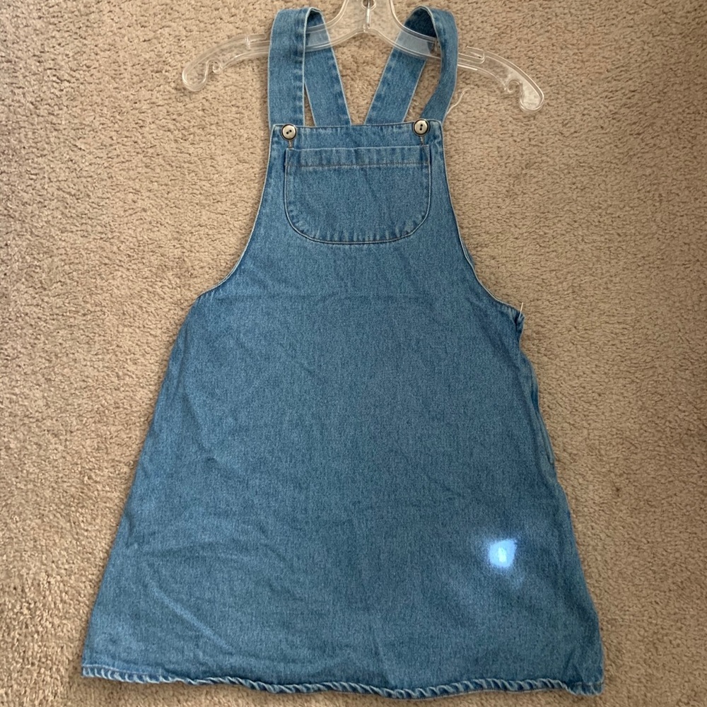 Denim Overall Dress